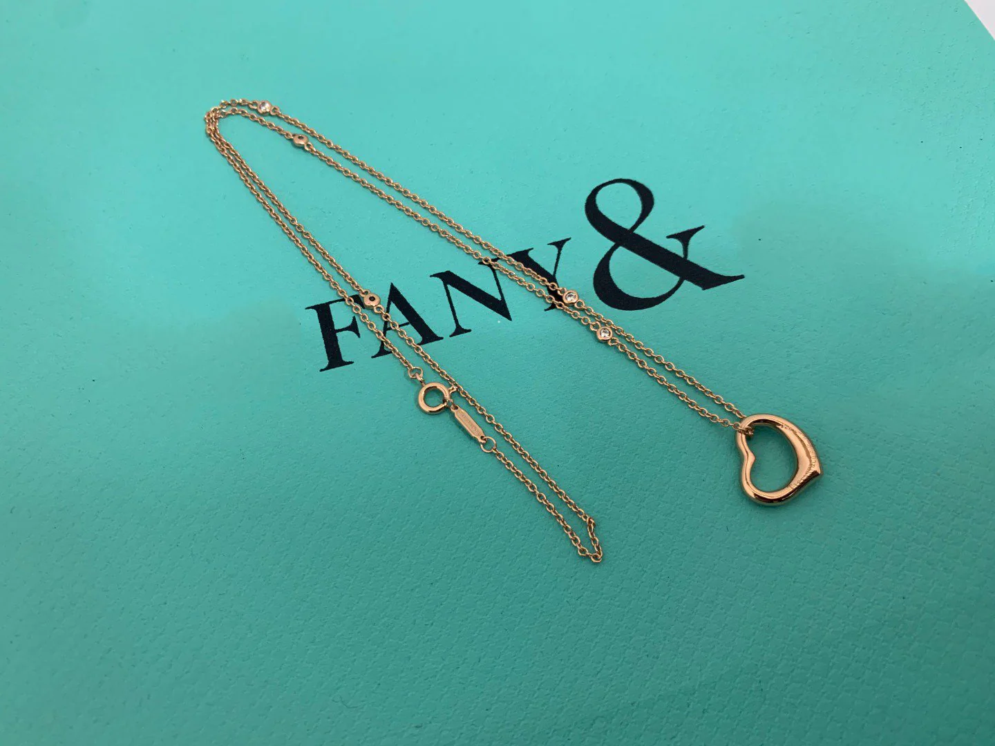 [TF]HEART NECKLACE PENDANT STERLING