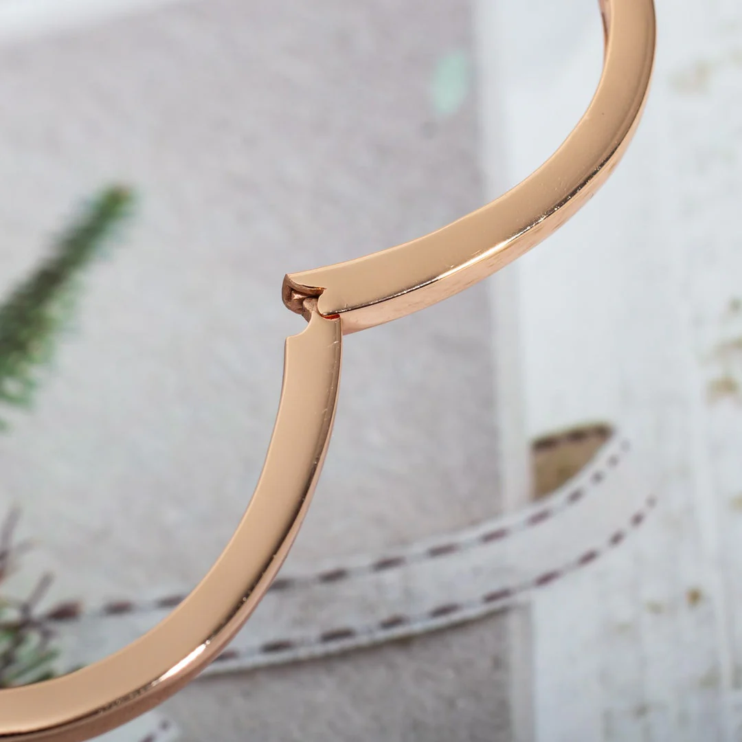 [BV]DREAM BRACELET OPEN PINK GOLD MOP