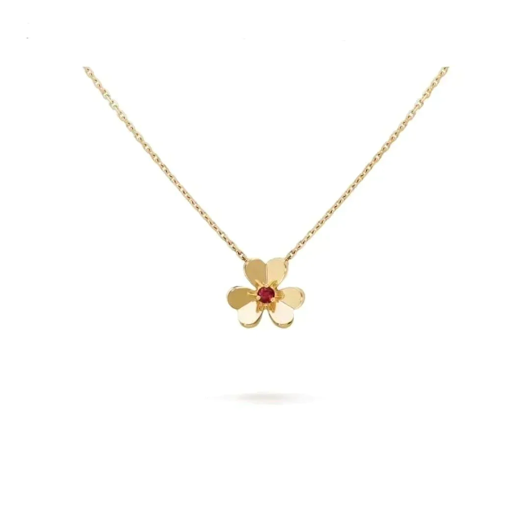 [VA]FRIVOLE GOLD FLOWER NECKLACE