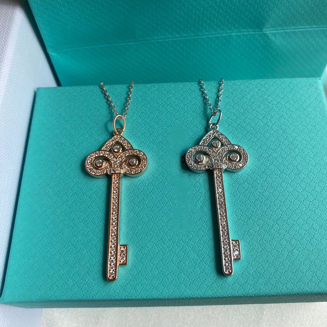 [TF]KEY NECKLACE DIAMOND