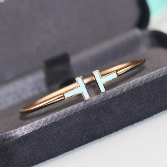[TF]T BRACELET 1.8MM TURQUOISE ROSE GOLD