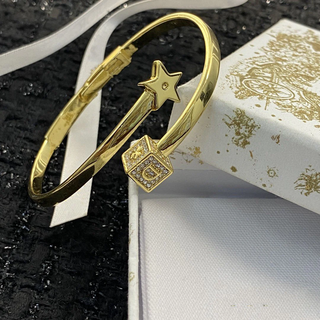 [CD] STAR BRACELET GOLD DIAMOND