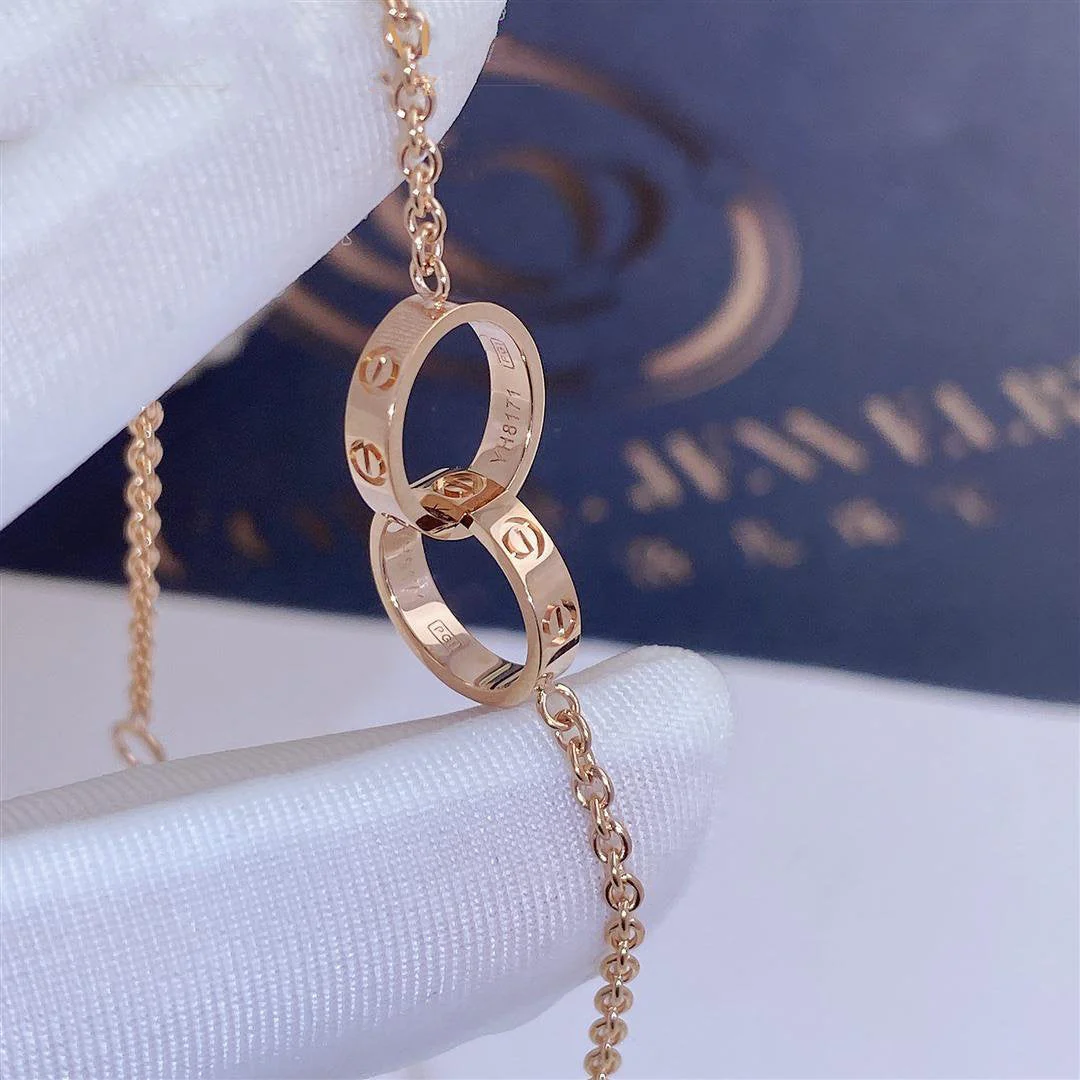 [CT]LOVE BRACELET DOUBLE RING