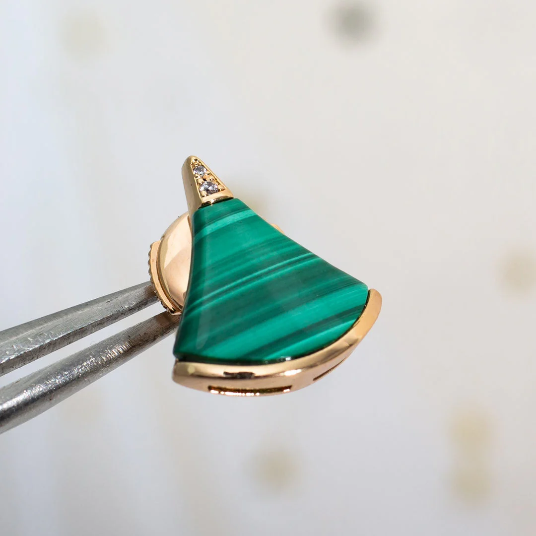 [BV]DIVAS DREAM EARRINGS PINK GOLD