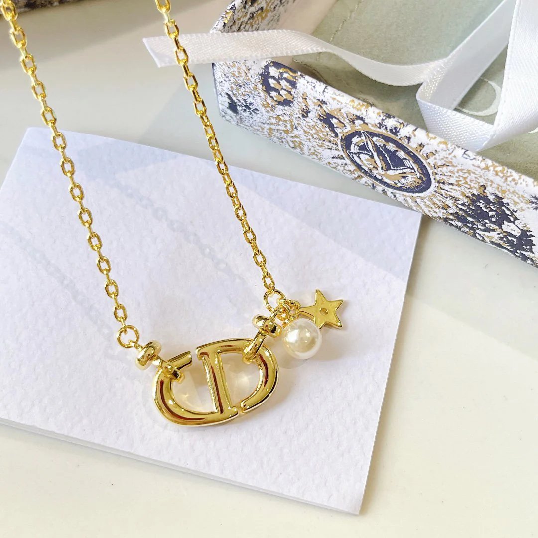 [CD] NAVY NECKLACE