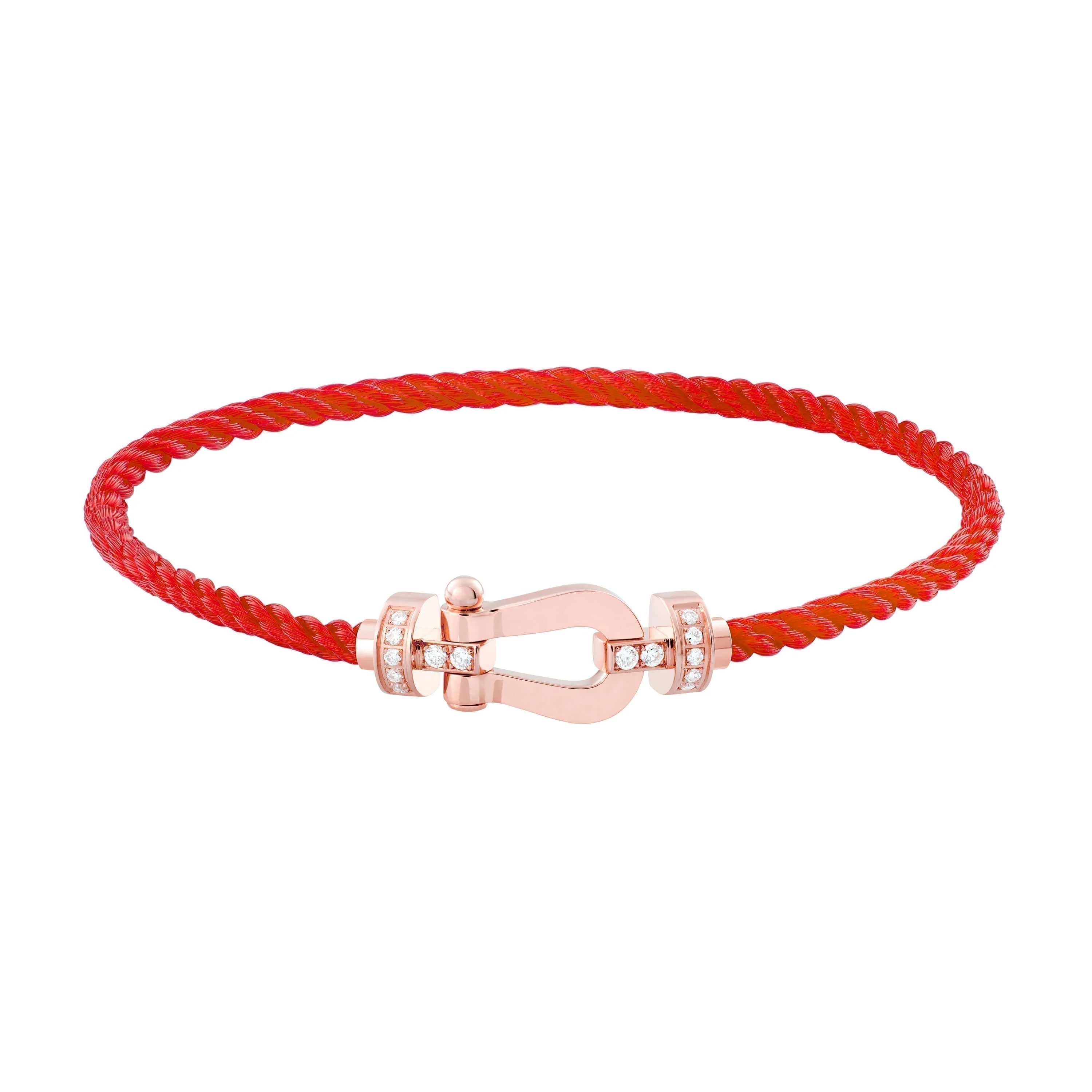 [FE]FORCE 10 HALF DIAMOND PINK GOLD RED CORDERI LARGE AND MEDIUM MODEL