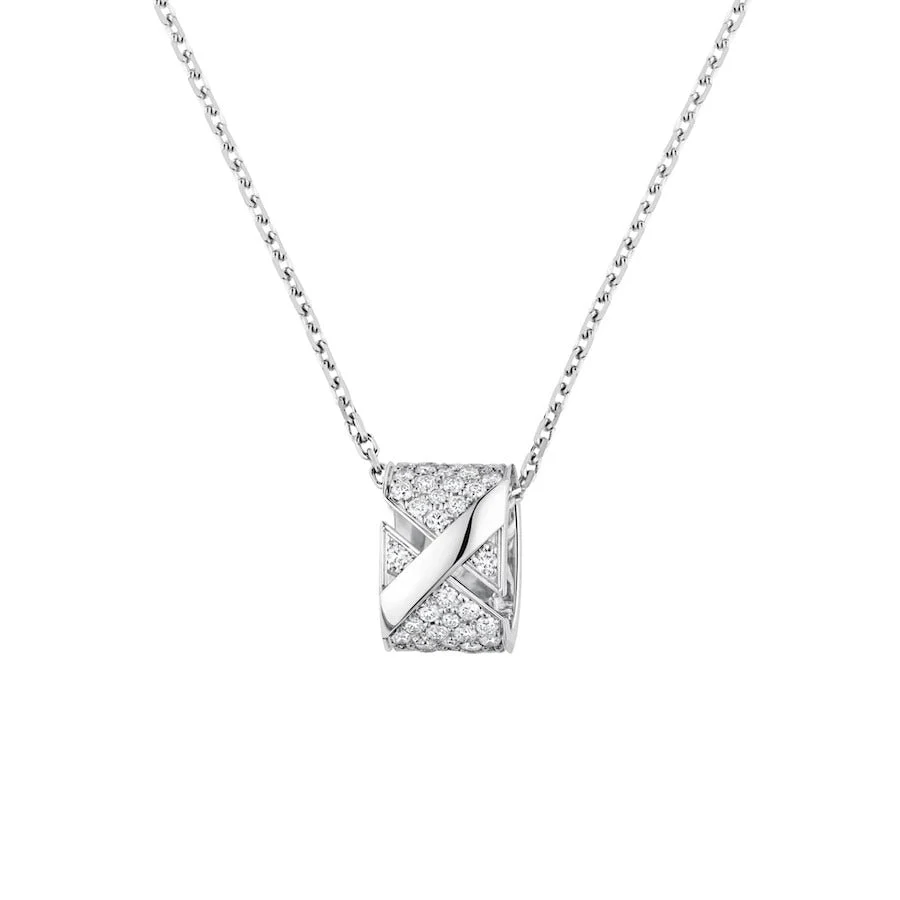 [CH]LIENS EVIDENCE DIAMOND PAVED NECKLACE