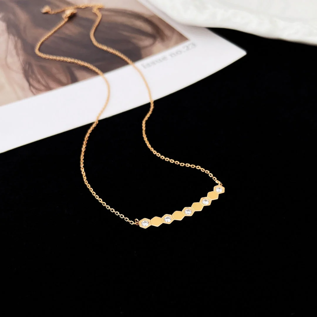 [CH]BEE MY LOVE DIAMOND NECKLACE