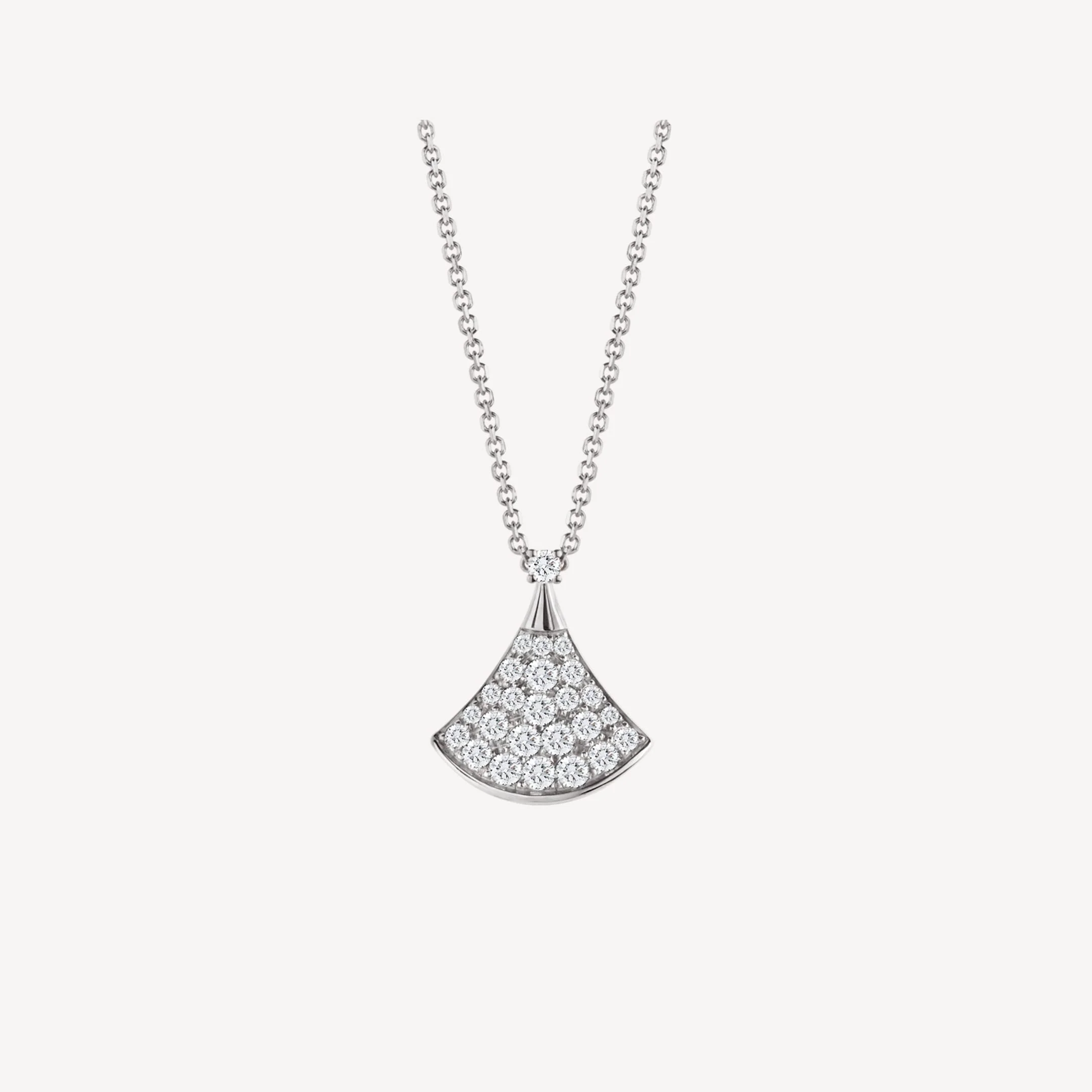 [BV]DREAM NECKLACE SILVER DIAMOND