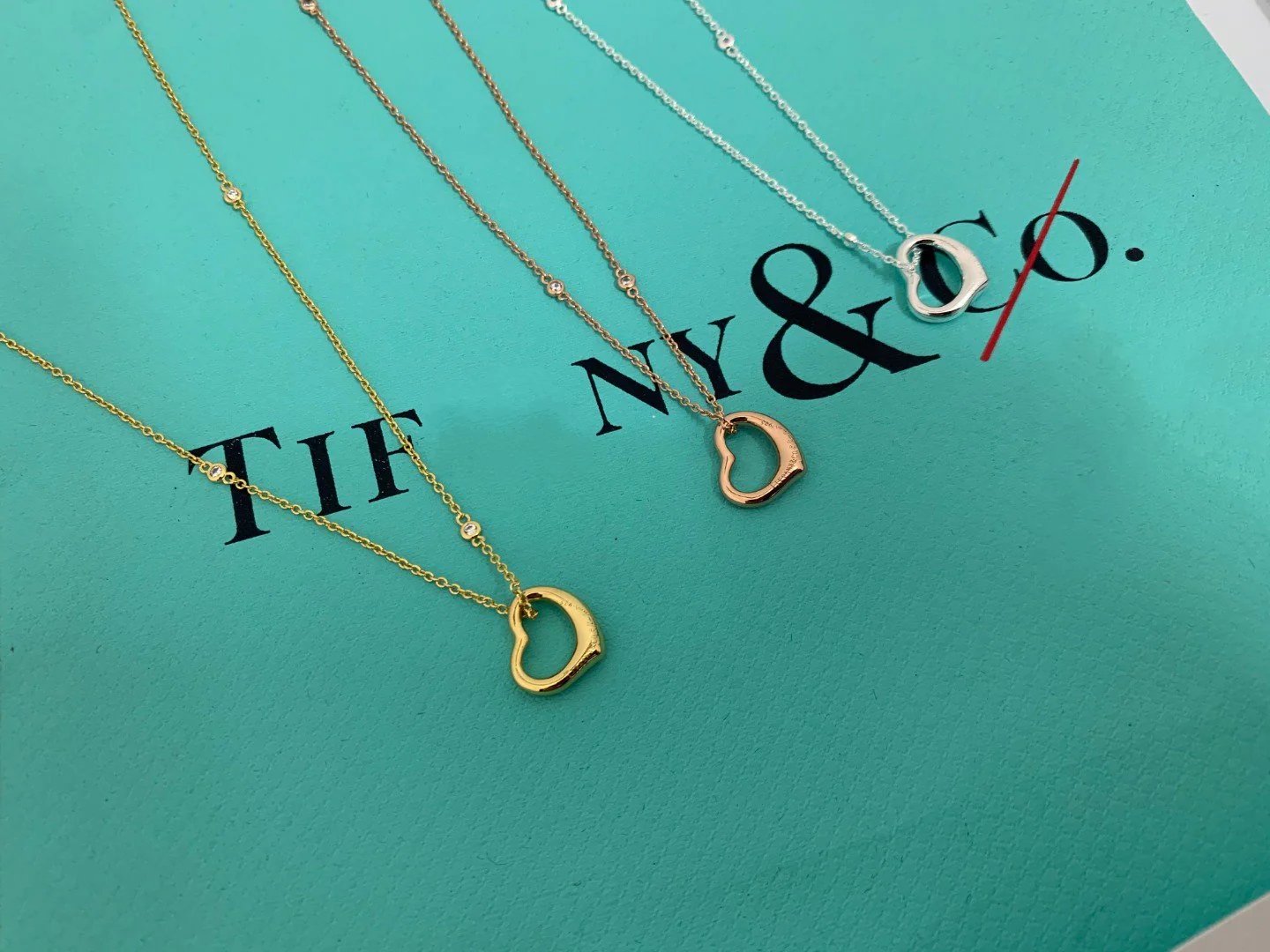 [TF]HEART NECKLACE PENDANT STERLING