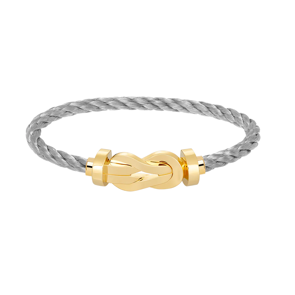 [FE]CHANCE LARGE 8 FIGURE BUCKLE NO DIAMOND BRACELET GOLD