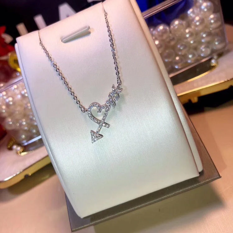 [TF]COLGANTE HEART & ARROW NECKLACE