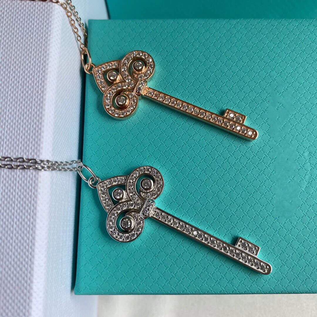 [TF]KEY NECKLACE DIAMOND