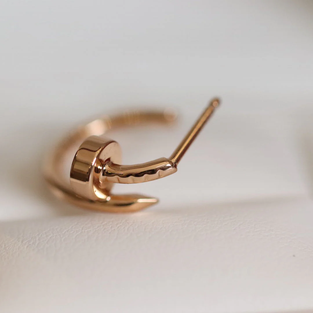 [CT]JUSTE EARRINGS PINK GOLD