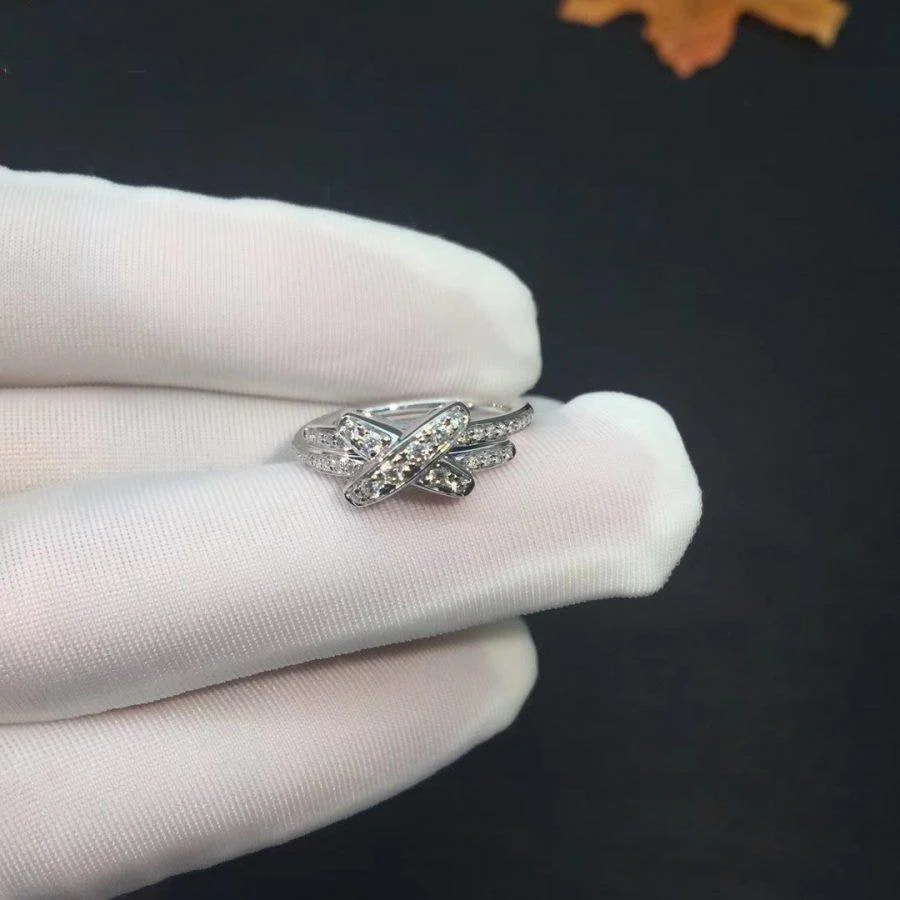 [CH]JEUX DE SILVER DIAMOND RING