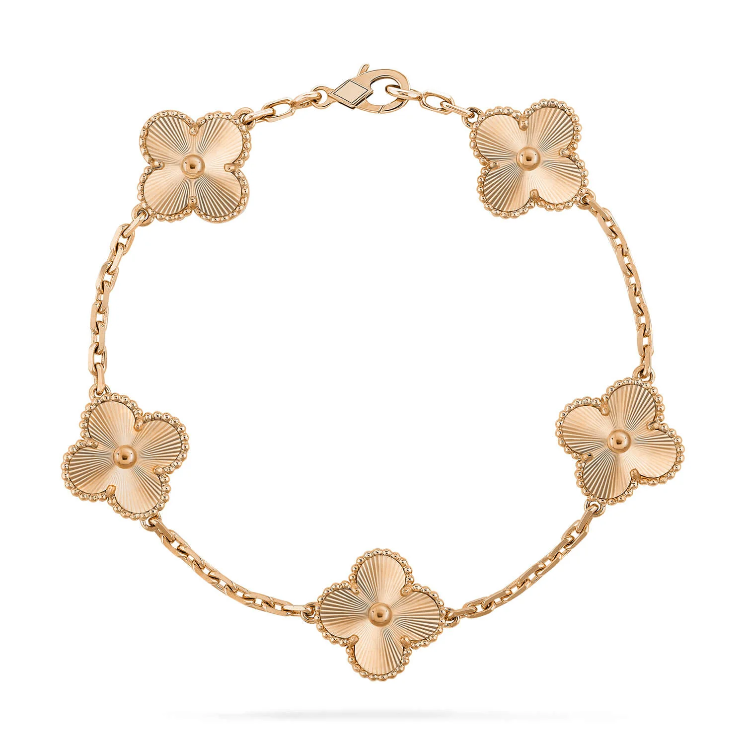 [VA]CLOVER 5 FLOWERS LASER BRACELET