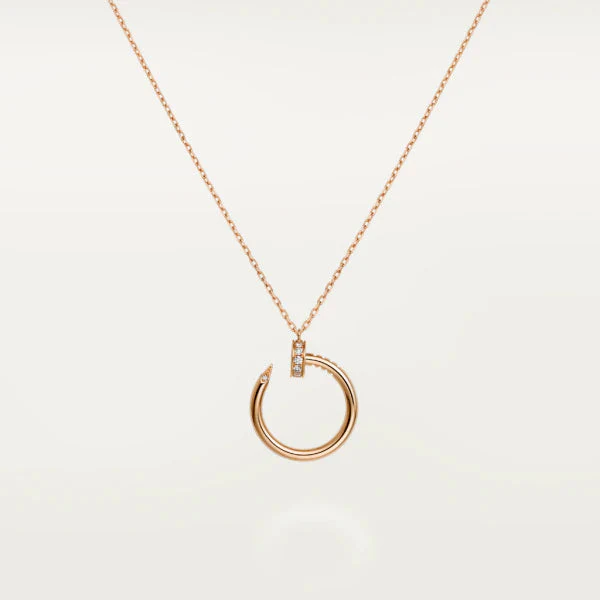 [CT]JUSTE NECKLACE PINK GOLD