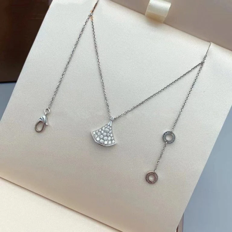 [BV]DREAM NECKLACE SILVER DIAMOND