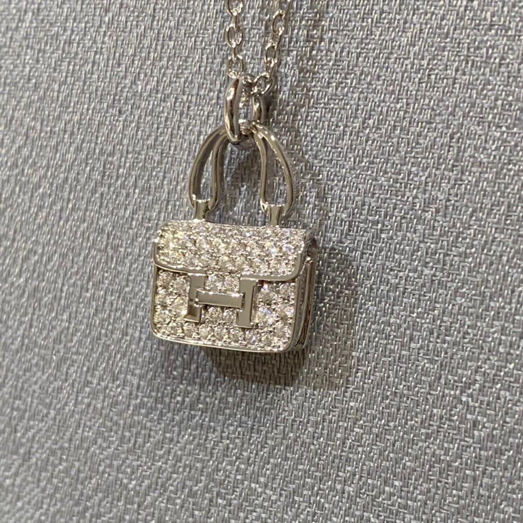 [Hmes]CONSTANCE PEDANT DIAMOND NECKLACE