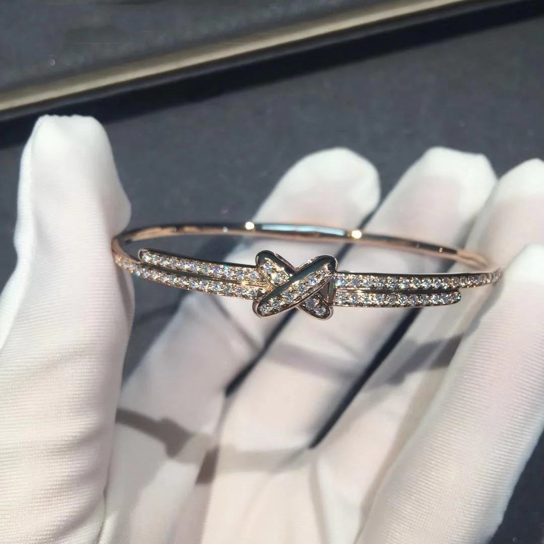 [CH]JEUX DE BRACELET DIAMONDS PINK GOLD