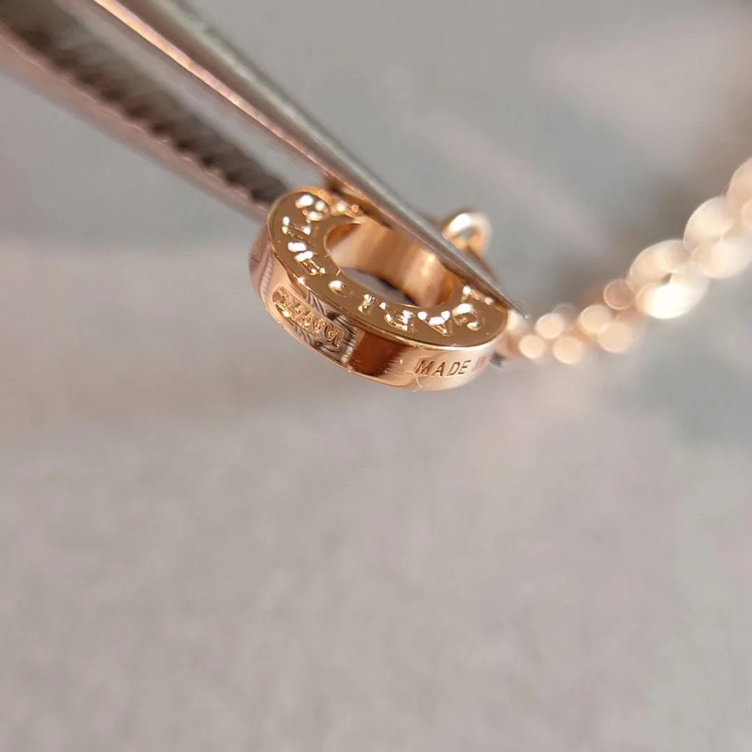 [BV]ZERO 1 NECKLACE PINK GOLD