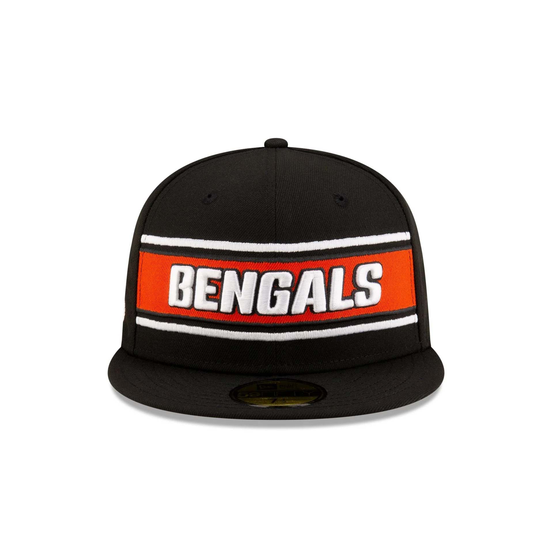 Cincinnati Bengals 2024 Sideline Black 59FIFTY Fitted Hat