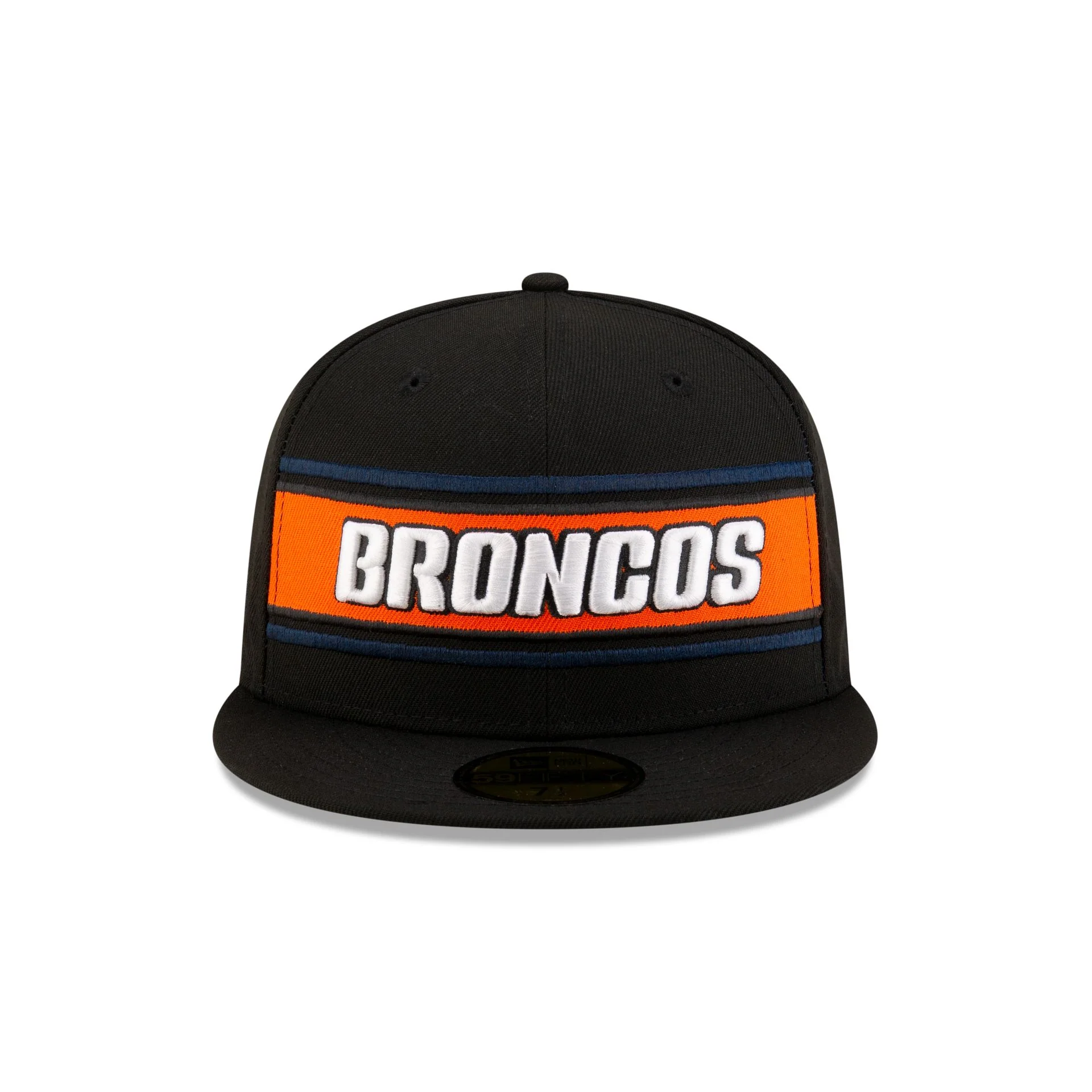 Denver Broncos 2024 Sideline Black 59FIFTY Fitted Hat
