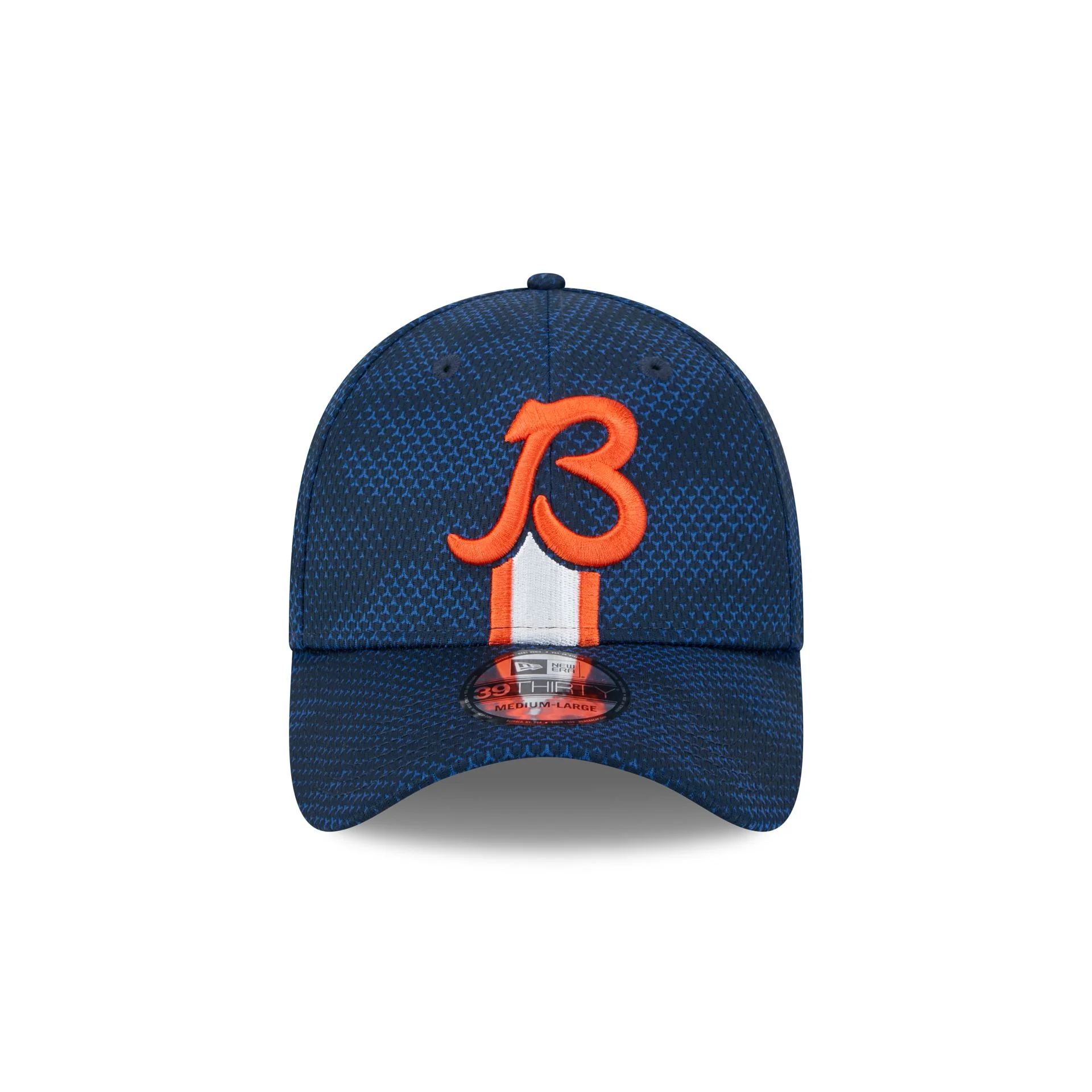 Chicago Bears Alternate B 2024 Sideline 39THIRTY Stretch Fit Hat