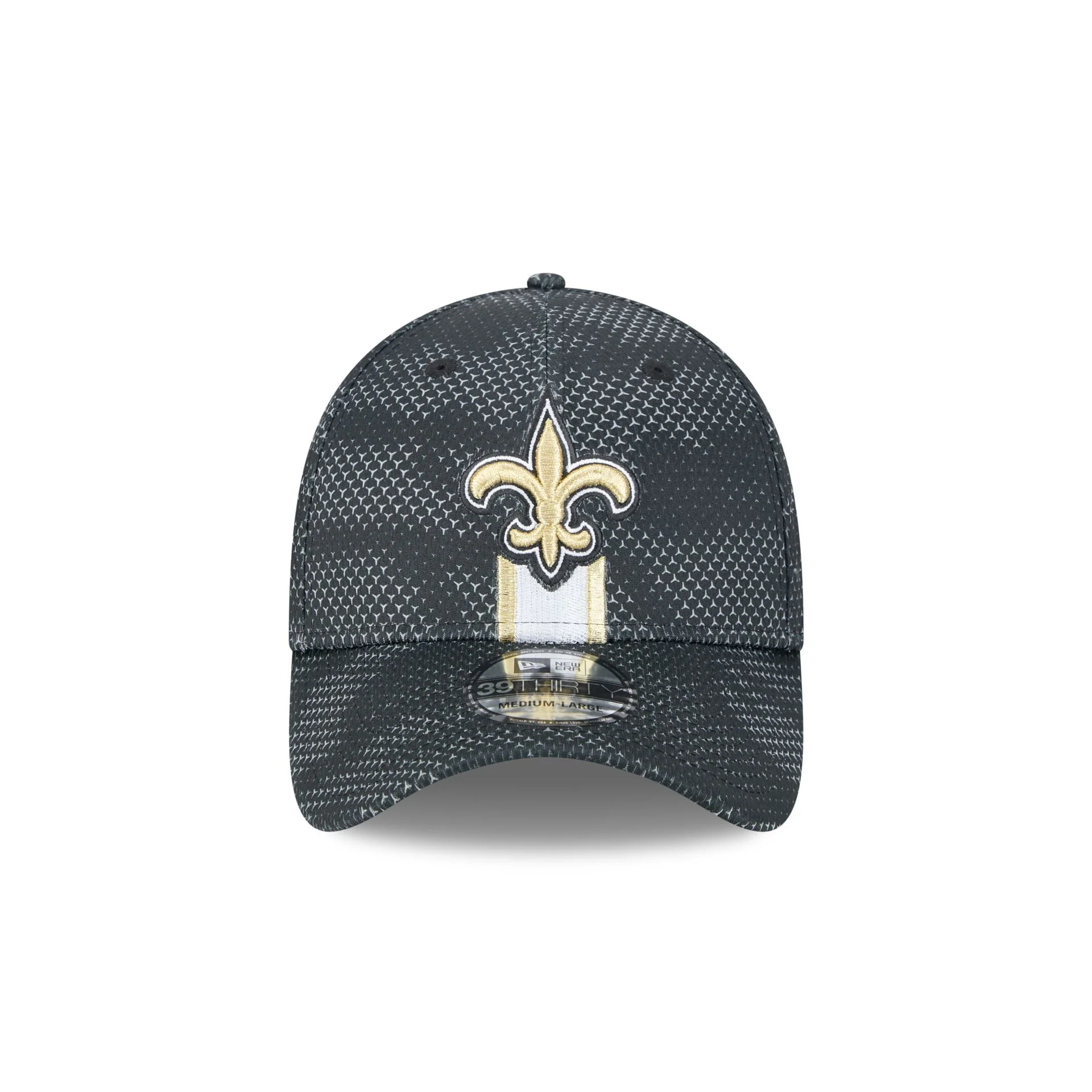 New Orleans Saints 2024 Sideline 39THIRTY Stretch Fit Hat
