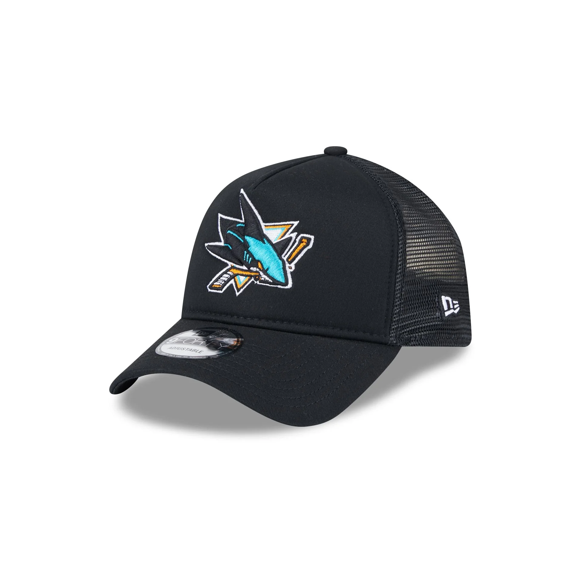 San Jose Sharks 9FORTY A-Frame Trucker Hat