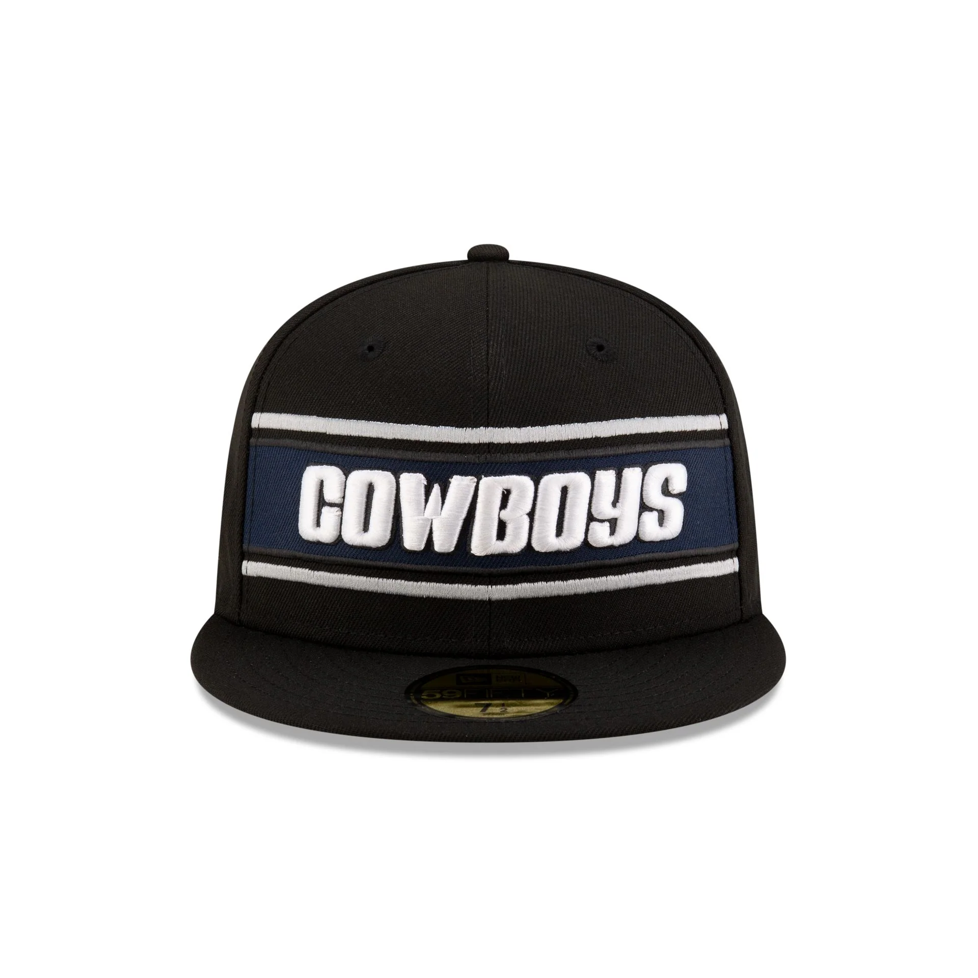 Dallas Cowboys 2024 Sideline Black 59FIFTY Fitted Hat