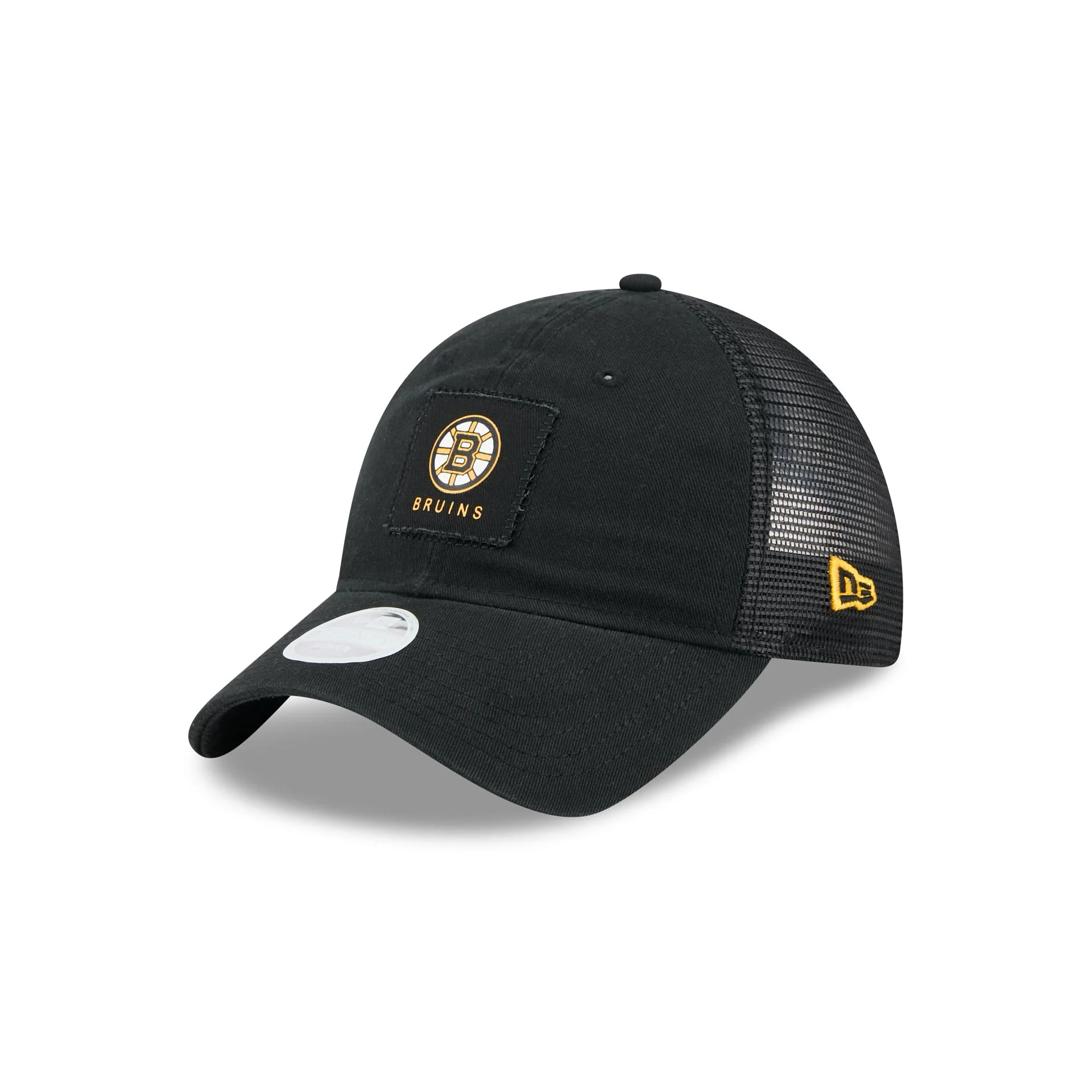 Boston Bruins Women's Square Stitch 9TWENTY Trucker Hat