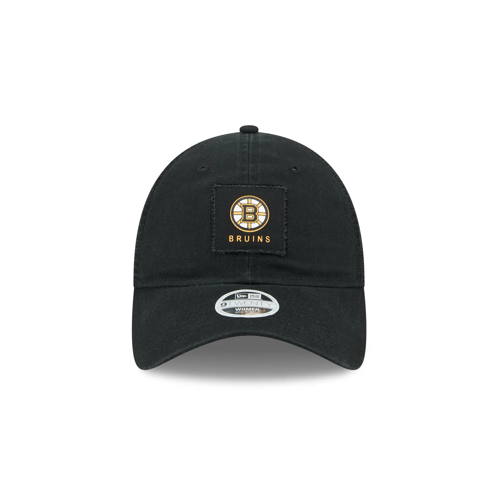 Boston Bruins Women's Square Stitch 9TWENTY Trucker Hat