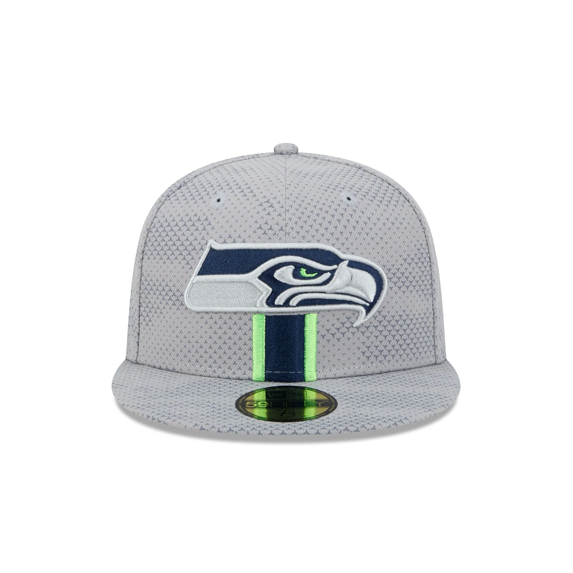 Seattle Seahawks 2024 Sideline Gray 59FIFTY Fitted Hat