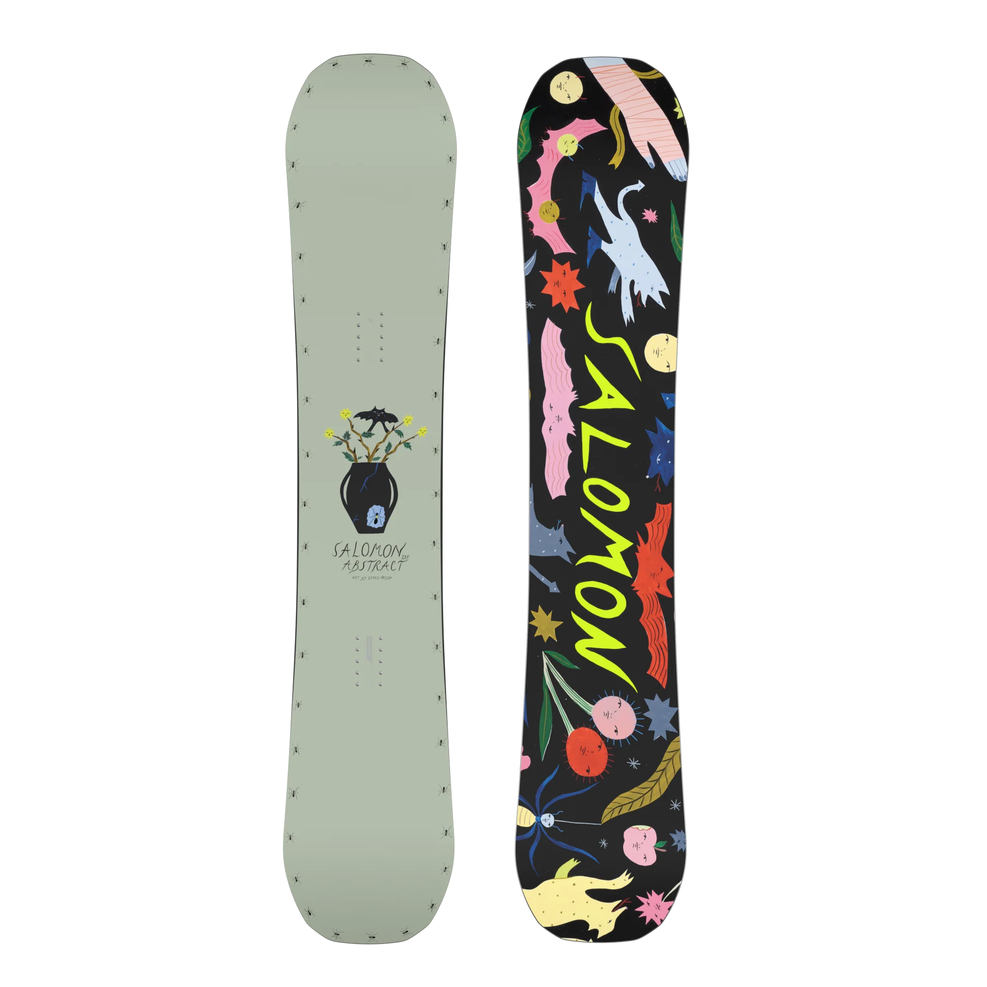 ABSTRACT SNOWBOARD