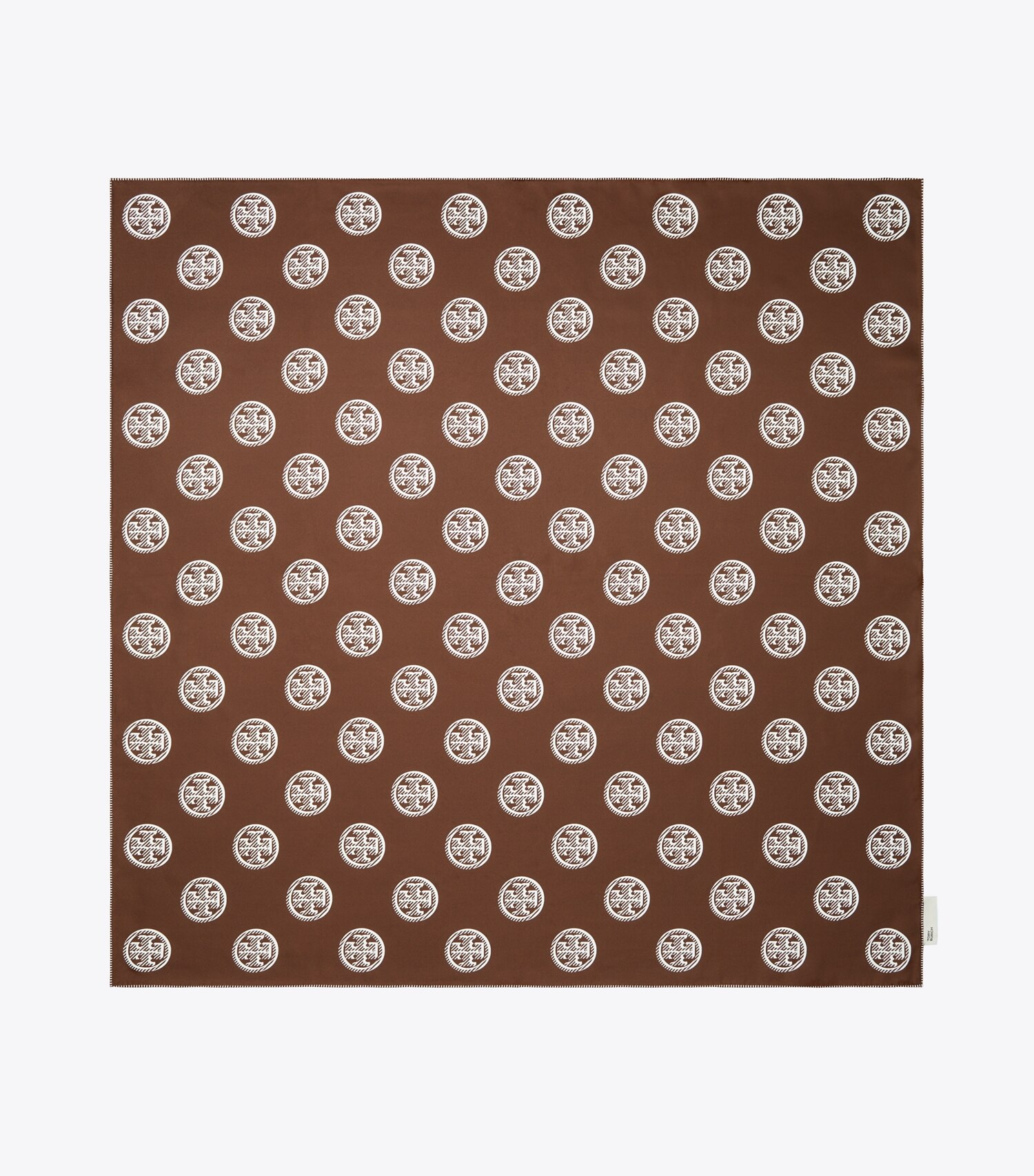 Medallion Logo Silk Square Scarf