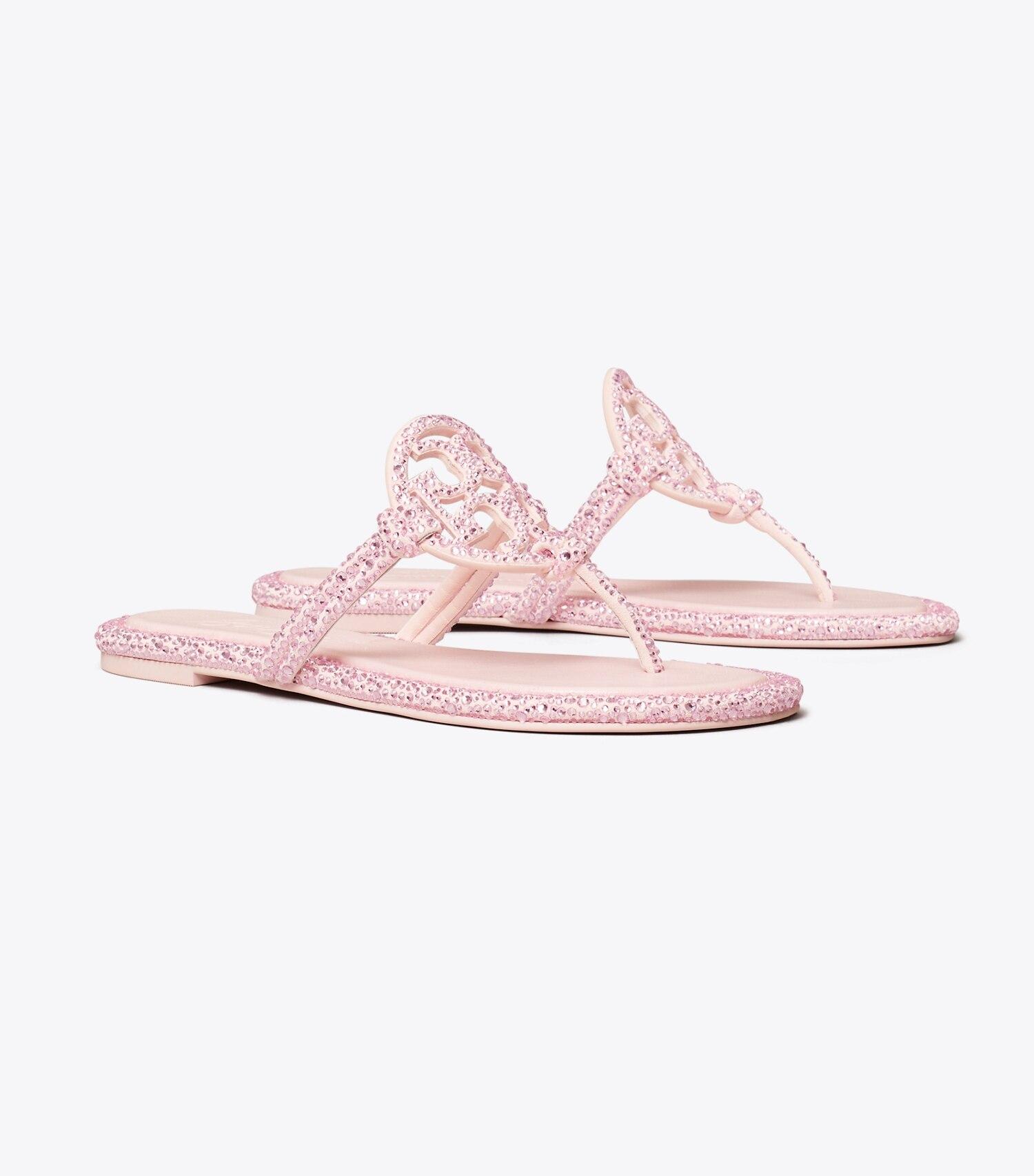 TB x BonBon Miller Knotted Crystal Sandal