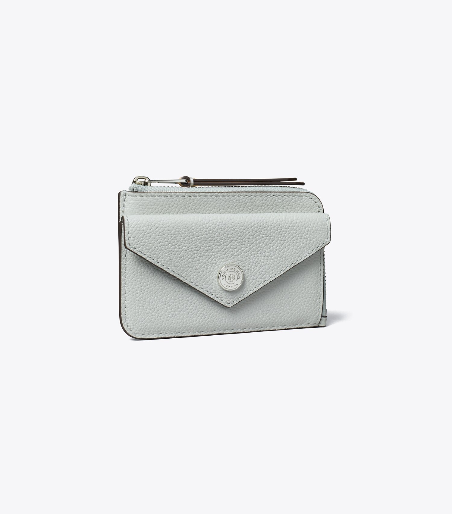 Pebble Envelope Zip Card Case