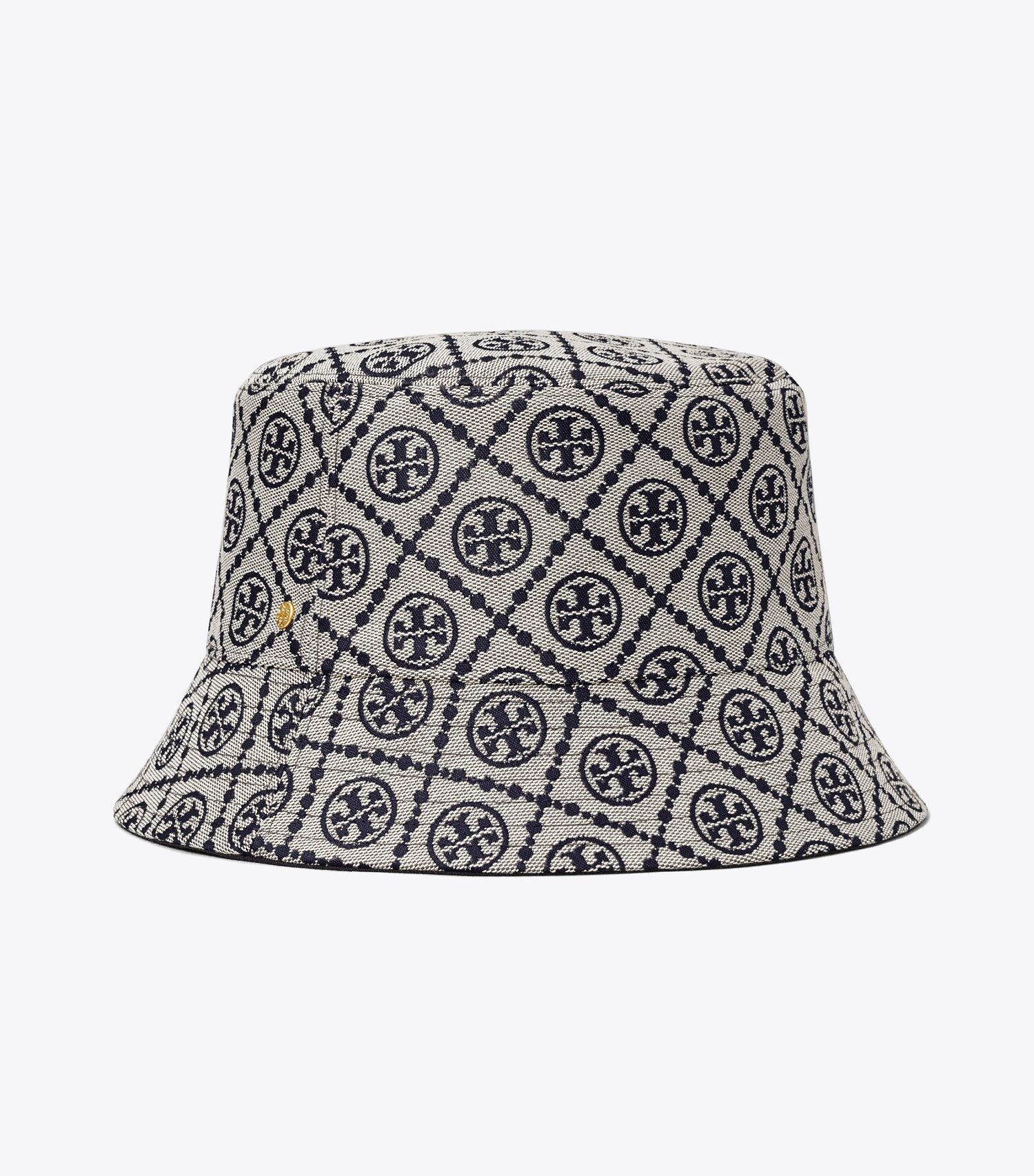 T Monogram Short-Brim Bucket Hat