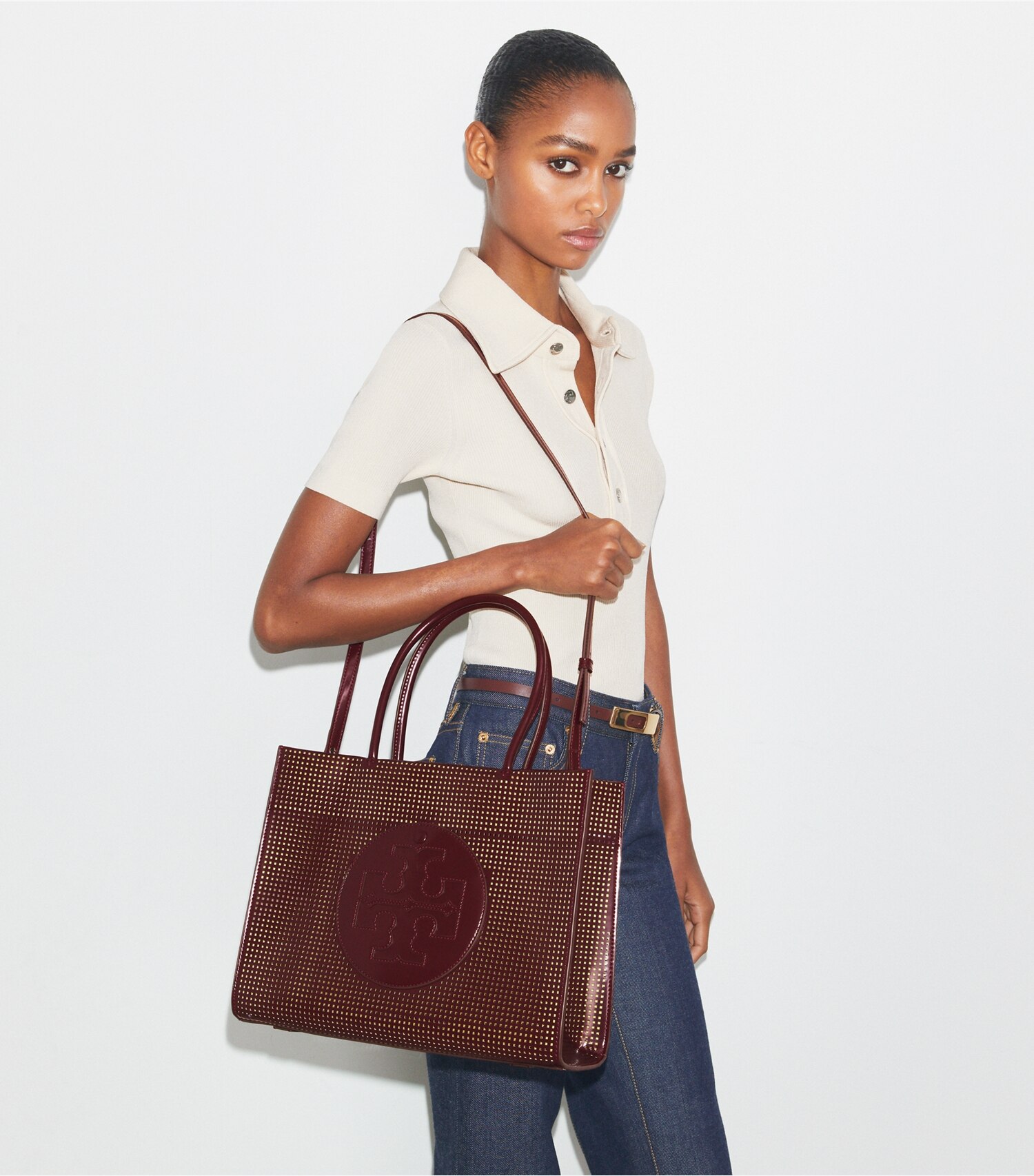 Small Ella Bio Perforated Tote