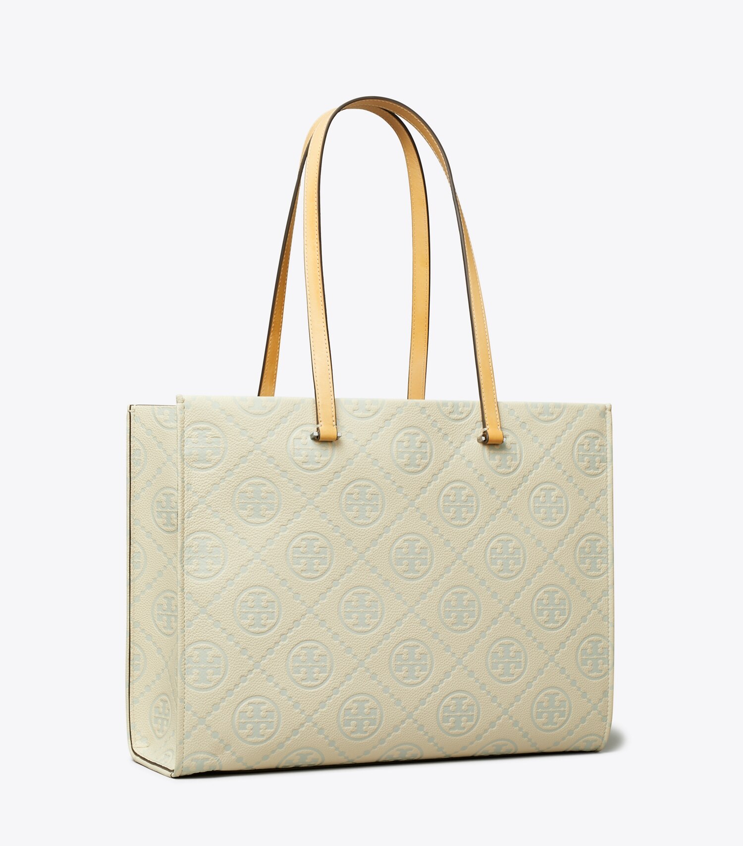 T Monogram Pebble Tote