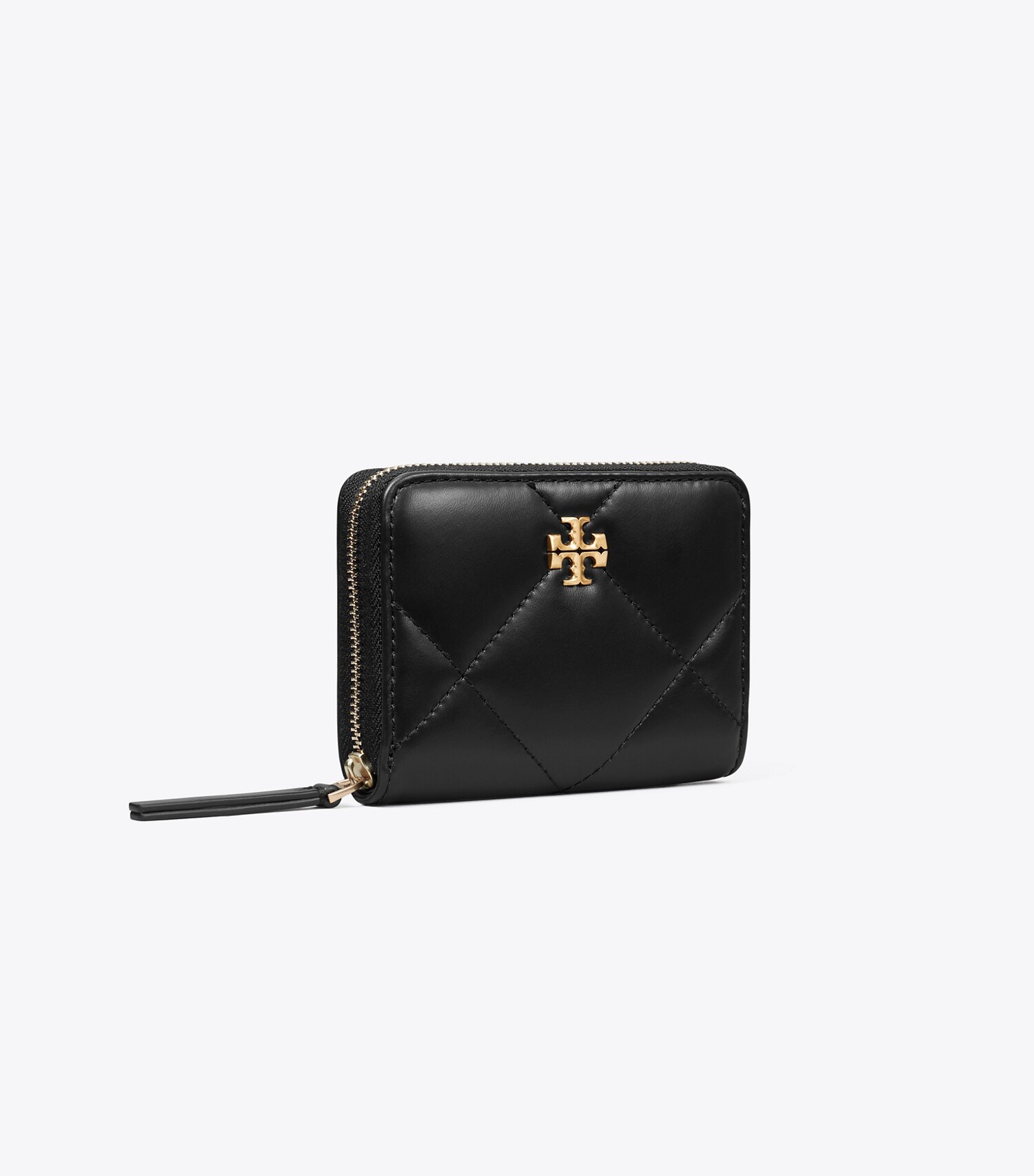 Small Kira Diamond Quilt Zip-Around Wallet