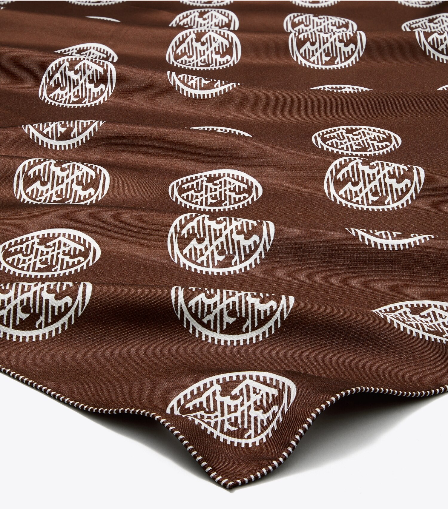 Medallion Logo Silk Square Scarf