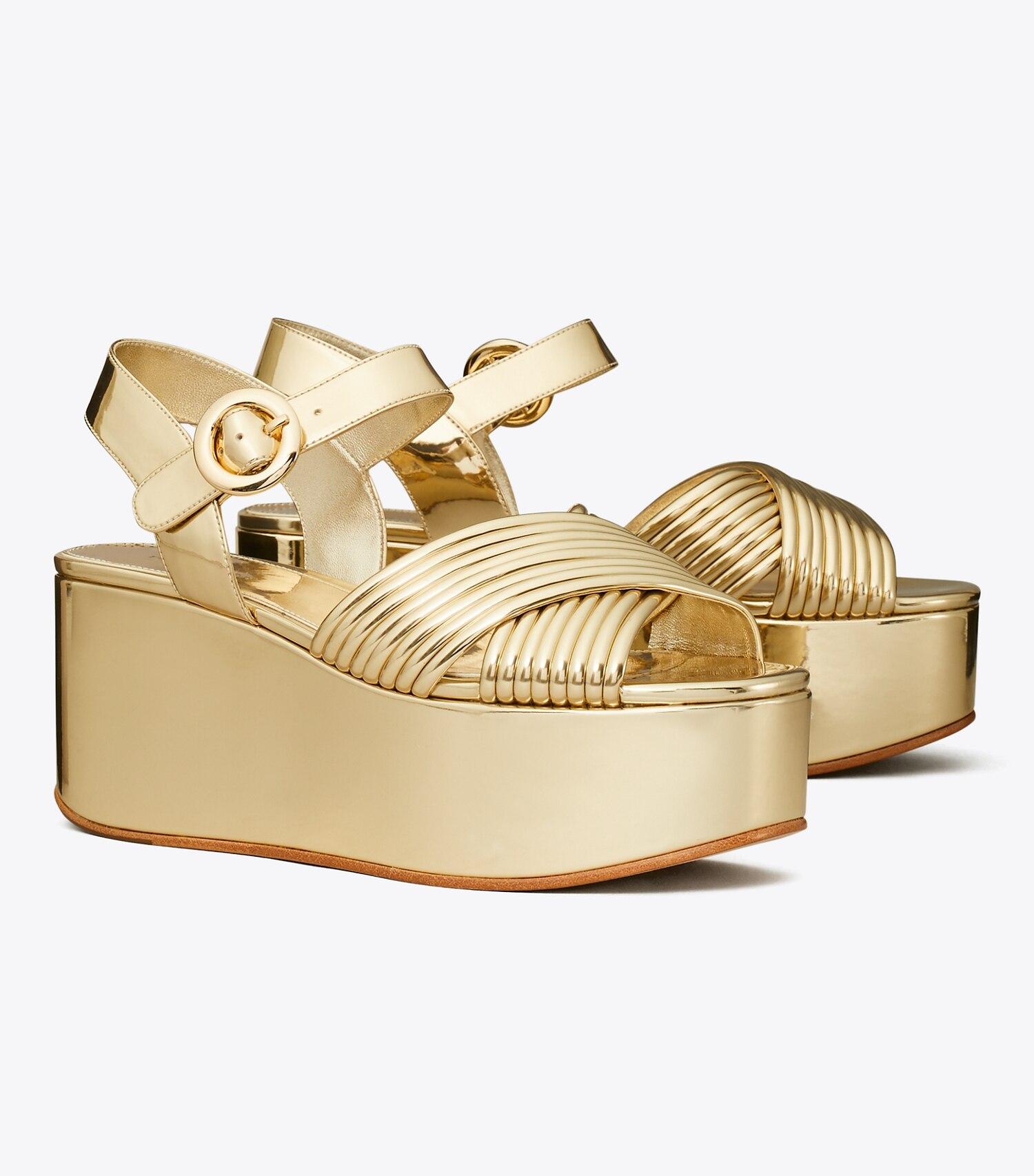 Bombe Cross-Strap Platform Sandal