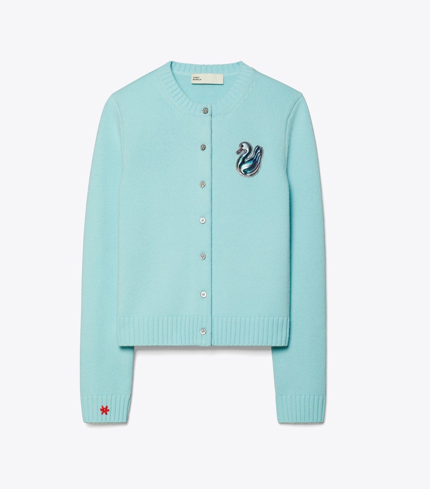 Lucky Duck Merino Wool Cardigan