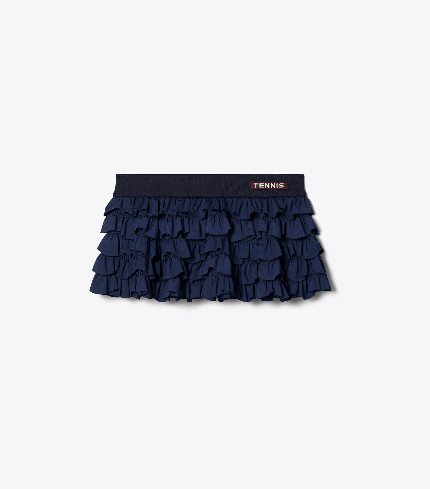 Stretch Mini Tennis Skirt