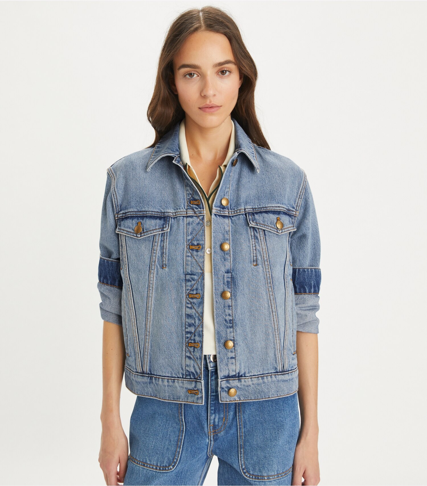 Denim Jacket with Pockets