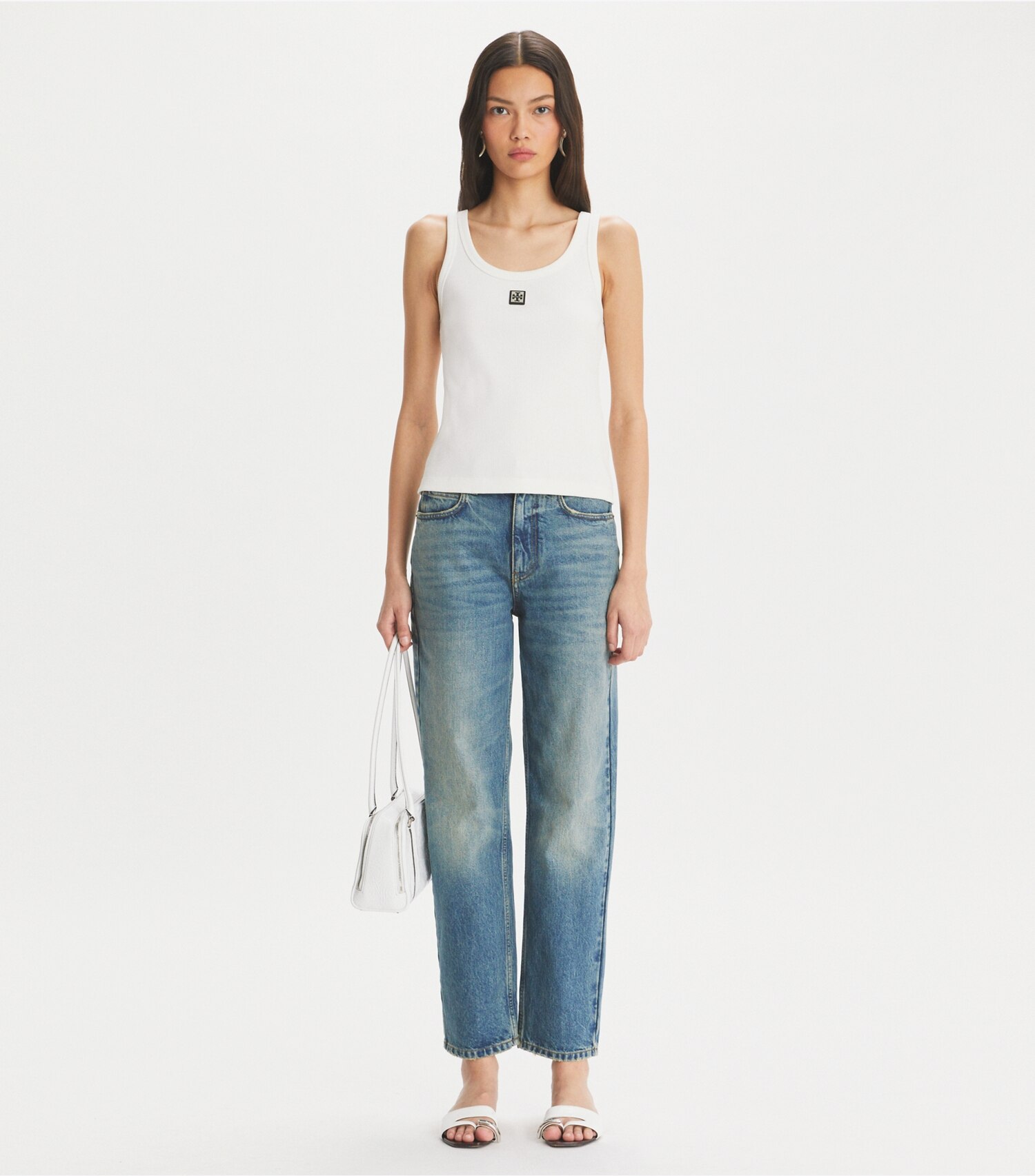 Straight Wide-Leg Jean