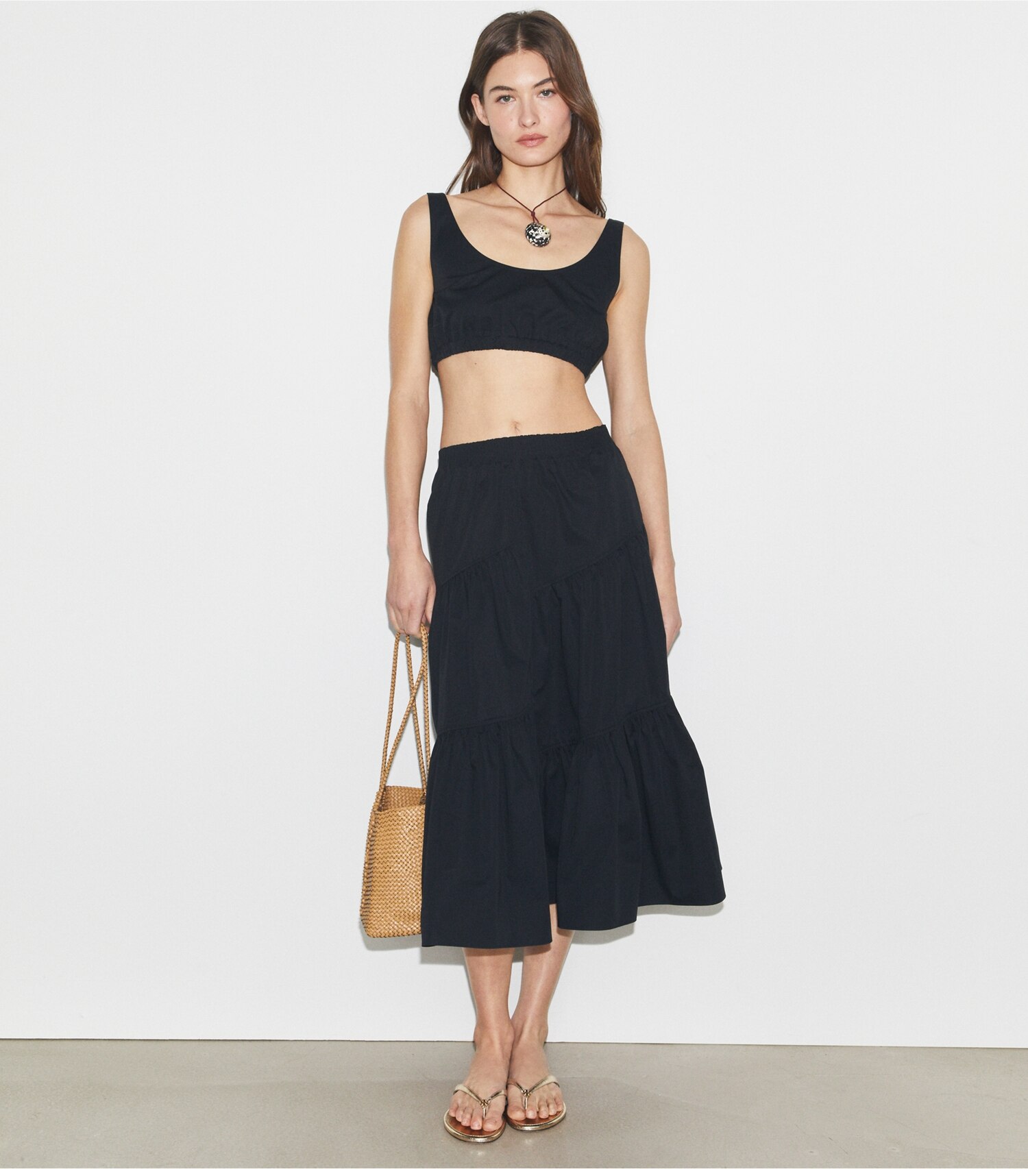 Cotton Tank Crop Top