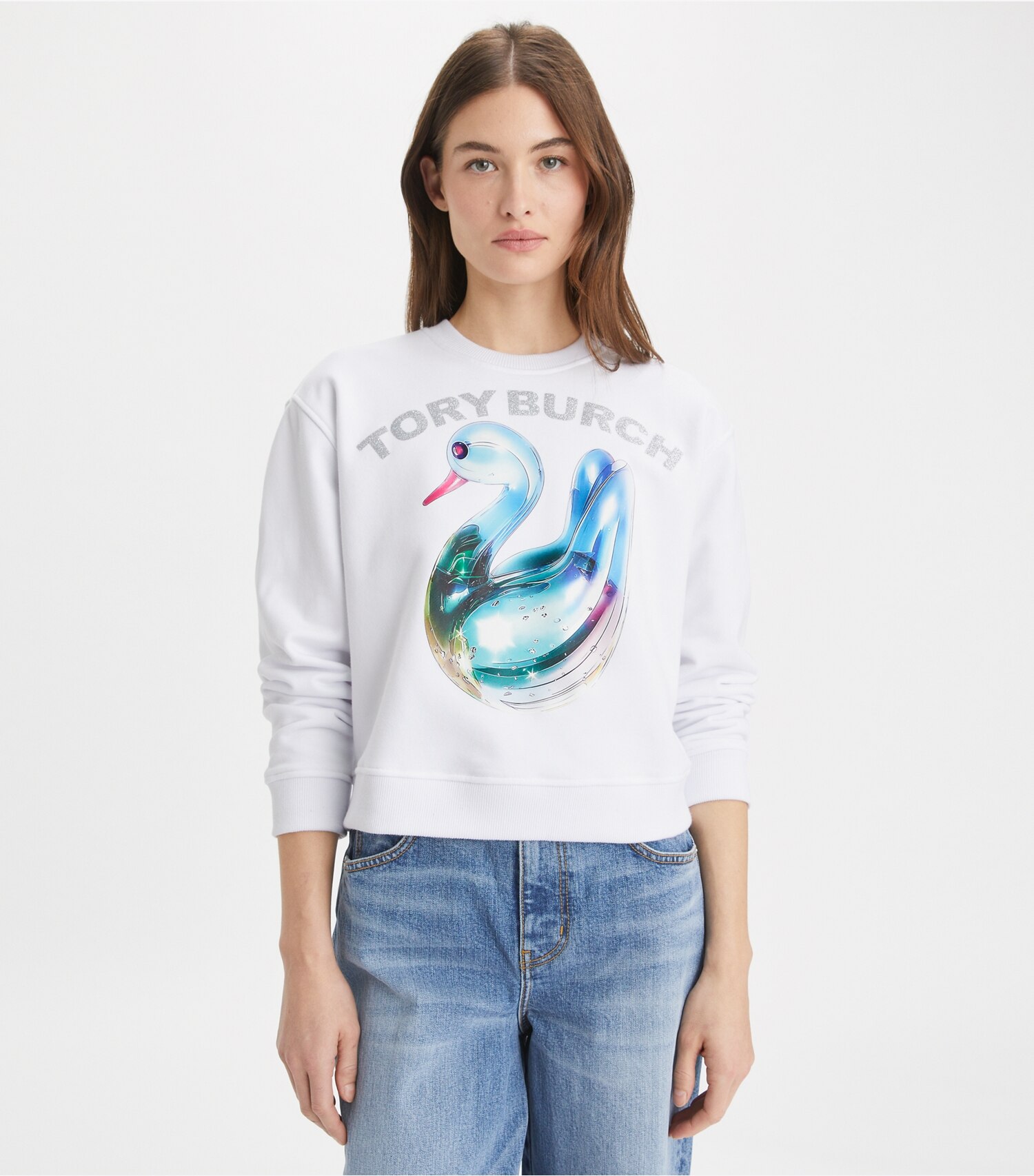 Lucky Duck Cotton Sweatshirt